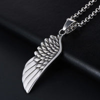 Valkyrie Wings Steel Necklace