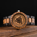 Viking Vintage Wooden Watch