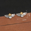 Odin Ravens 925 Sterling Silver Earrings