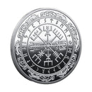 Valknut Viking Coins in Steel