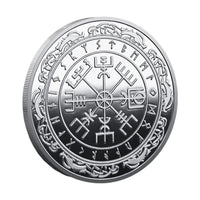 Valknut Viking Coins in Steel