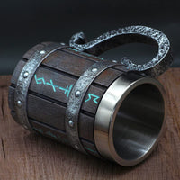Viking Runic Drinking Mug
