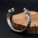 Wolves of Odin Geri and Freki Armring