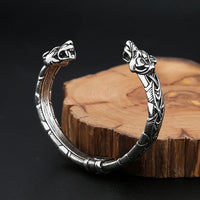 Bracelet de bras Geri et Freki Loups d'Odin