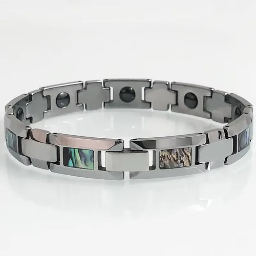Bifrost the Bridge to Valhalla Tungsten Carbide Magnetic Bracelet