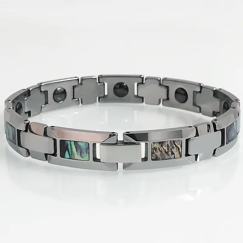 Bifrost the Bridge to Valhalla Tungsten Carbide Magnetic Bracelet
