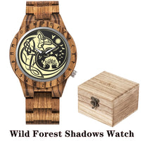 Viking Vintage Wooden Watch