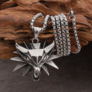 The Witcher Viking Wolf Necklace