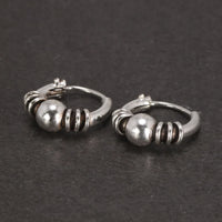 Oseberg Knot 925 Sterling Silver Earrings