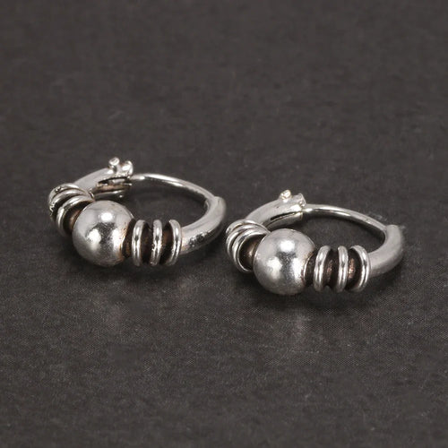 Oseberg Knot 925 Sterling Silver Earrings
