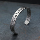 Runic Arm Ring in Stainless Steel