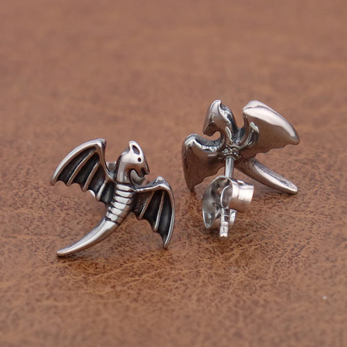 Winged Dragon Fafnir Surgical Steel Earrings