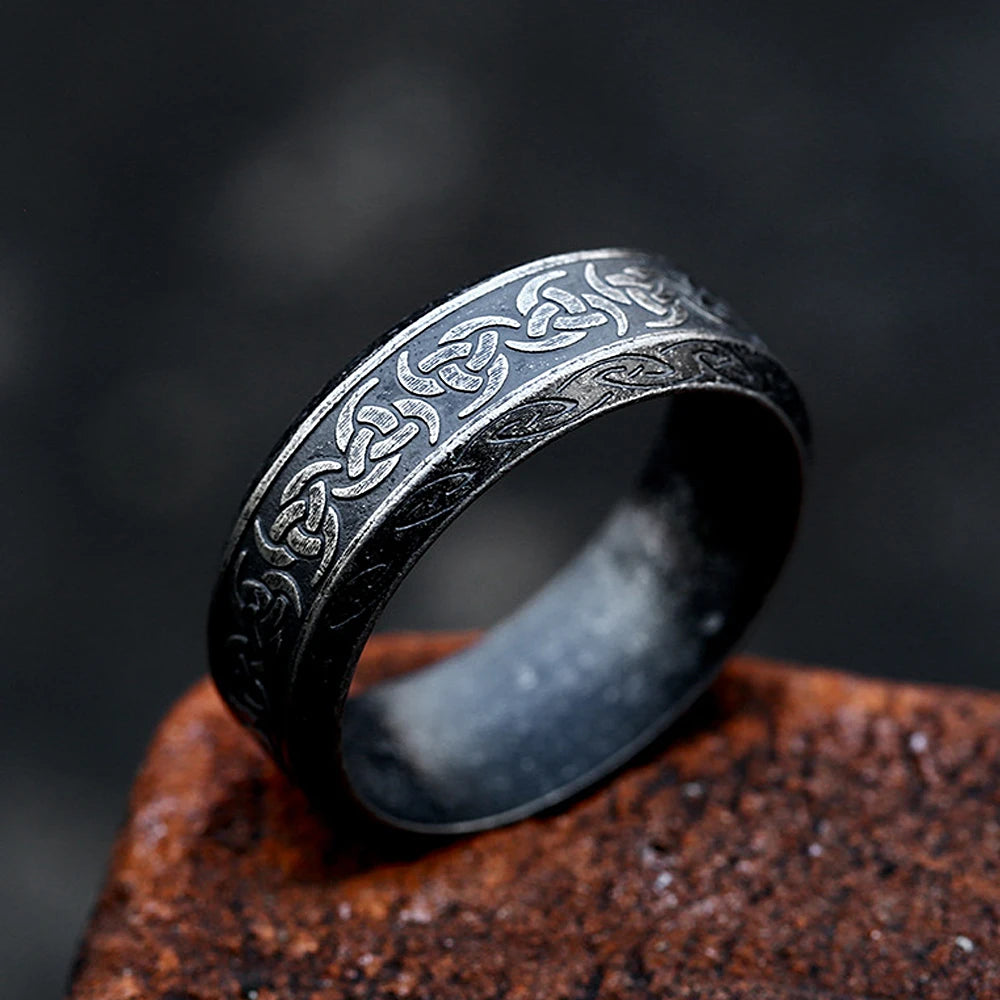 Fenrir Rune Ring - Stainless Steel