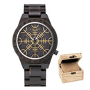 Viking Vintage Wooden Watch