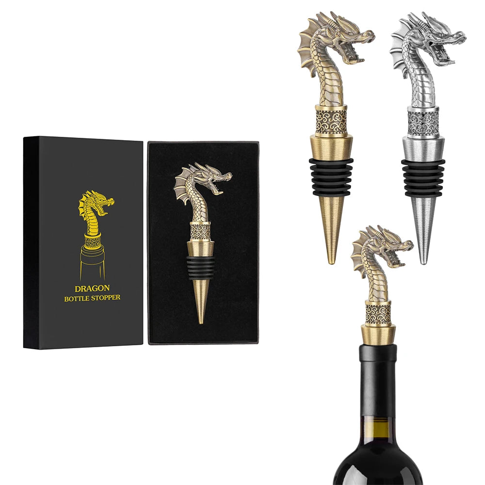 Viking Dragon Bottle Stopper