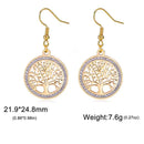 Yggdrasil the Tree of Life Drop Earrings