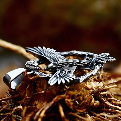 Ragnar Raven Necklace