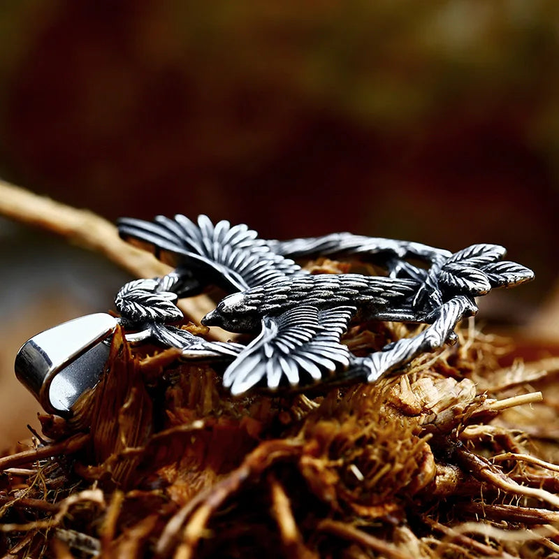 Ragnar Raven Necklace