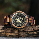 Viking Vintage Wooden Watch