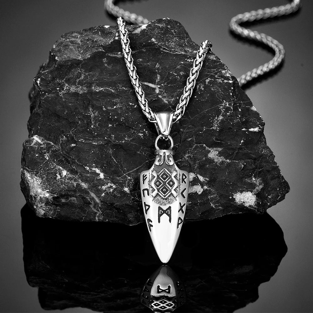 Odin's Spear Gungnir Steel Necklace