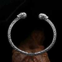 Hel The Goddess of Death Arm Ring in 925 Sterling Silver