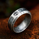 Yggdrasil The Tree of Life Stainless Steel Rune Ring