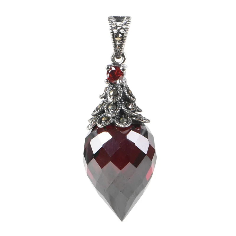 Idun Fruits Drop Earrings in 925 Sterling Silver