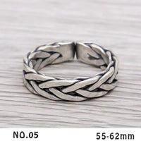Wide Gleipnir - Handmade 925 Sterling Silver Ring