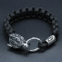 Odin Wolves Paracord Bracelet