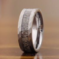 Ullr Rewards Deer's Antler Wedding Band