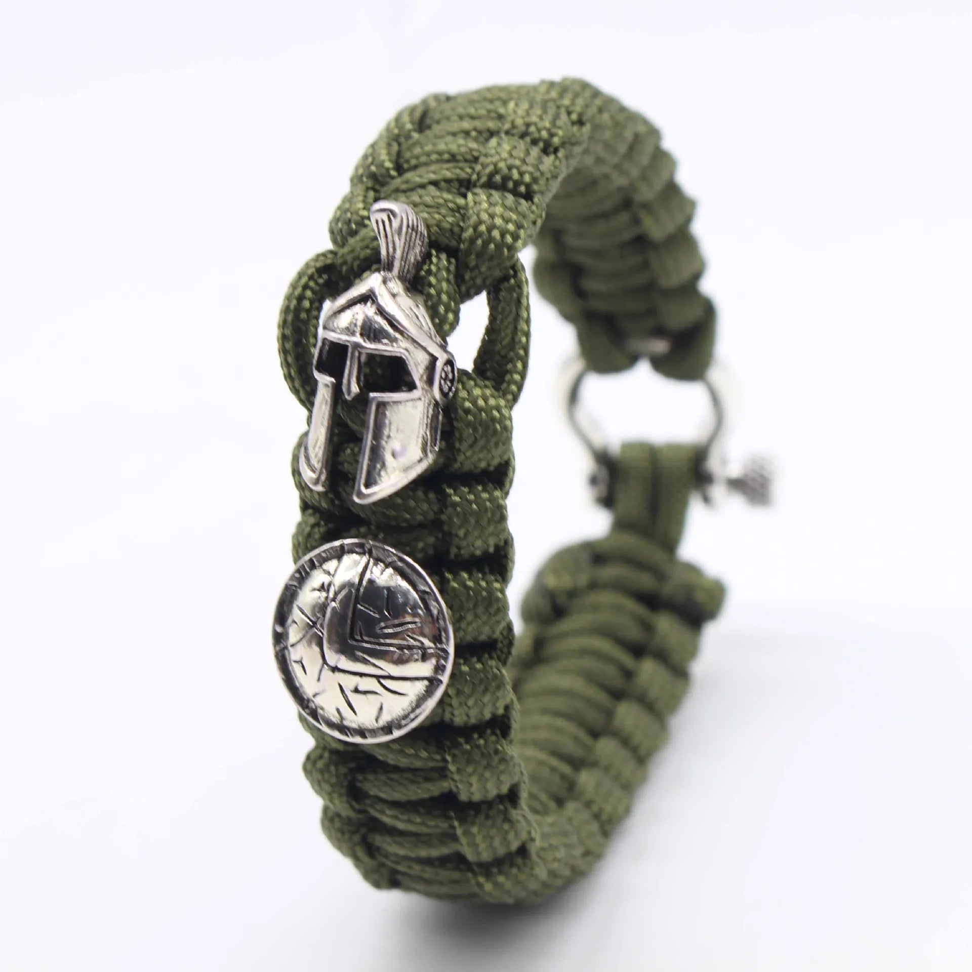 Warrior Trophies ParaCord Skull Bracelet