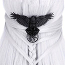 Raven of Odin brings Aegishjalmur Hair Clasp