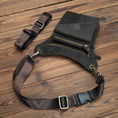 Viking Loot Leather Leg Bag