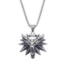 The Witcher Viking Wolf Necklace