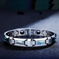 Bifrost the Bridge to Valhalla Tungsten Carbide Magnetic Bracelet
