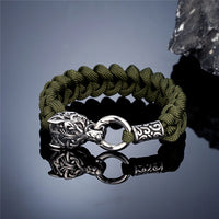 Odin Wolves Paracord Bracelet