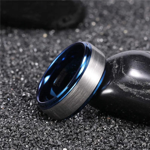 Waves of Njord Tungsten Carbide Ring