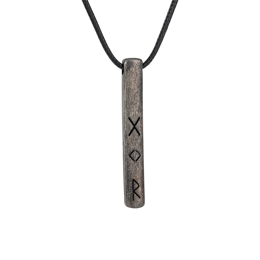 Old Norse Calendar Stainless Steel Pendant