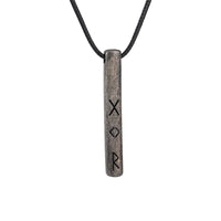Old Norse Calendar Stainless Steel Pendant