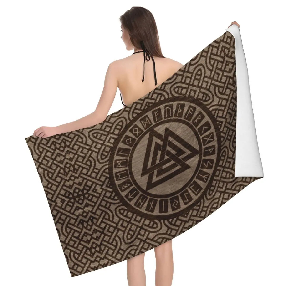 Viking Beach Towel in Microfiber