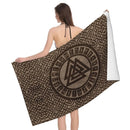 Viking Beach Towel in Microfiber