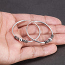 Waves of Njord 925 Sterling Silver Earrings