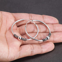 Waves of Njord 925 Sterling Silver Earrings