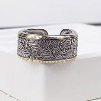 Freyja's Garden 925 Sterling Silver Adjustable Ring