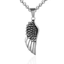 Valkyrie Wings Steel Necklace