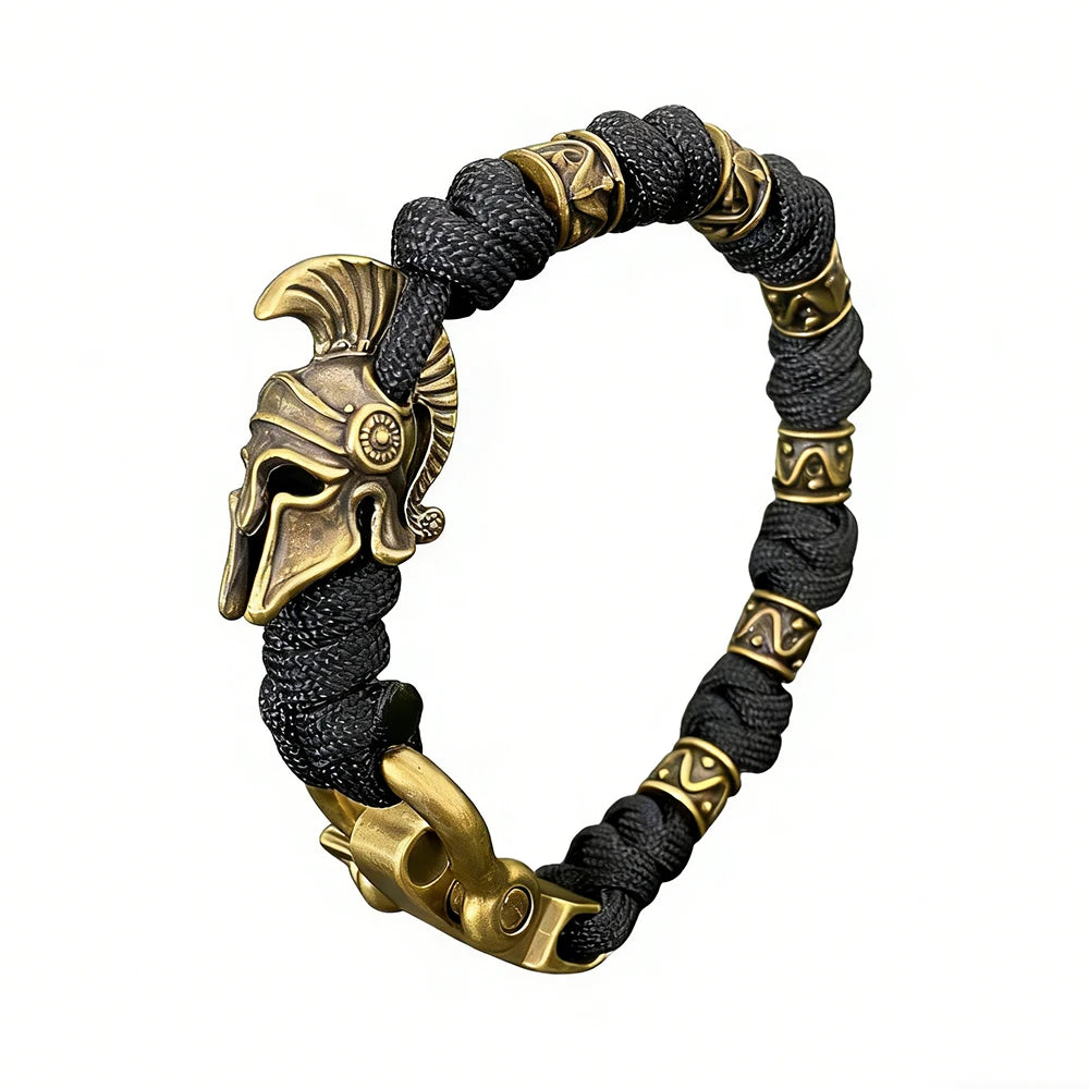 Warrior Trophies ParaCord Skull Bracelet