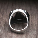 Encircled Walknut - Odin's Rune Ring