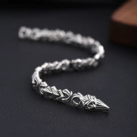 Gungnir The Spear of Odin 925 Sterling Silver Bracelet