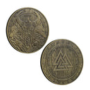 Valknut Viking Coins in Steel