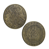 Valknut Viking Coins in Steel